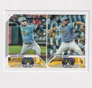 (10) Peter Strzelecki / Jason Alexander 2023 TOPPS UPDATE RC COMBOS SET #US287 - Bild 1 von 1
