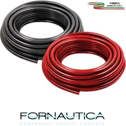CAVO BATTERIA UNIPOLARE NERO - FLESSIBILE - ACCESSORI NAUTICI ELETTRICI - 25MM - Immagine 1 di 1