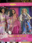 Barbie Dolls Of The World Collection Gift Set Opened And Loose Brushes