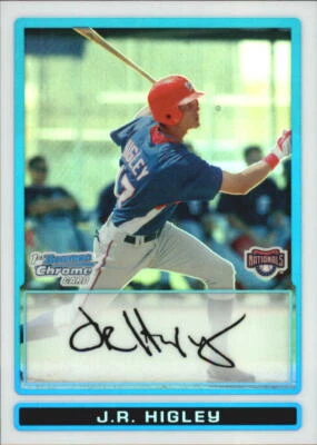 2009 Bowman Chrome Prospects Refractors #BCP131 J.R. Higley /500 - NM-MT - Image 1 of 2