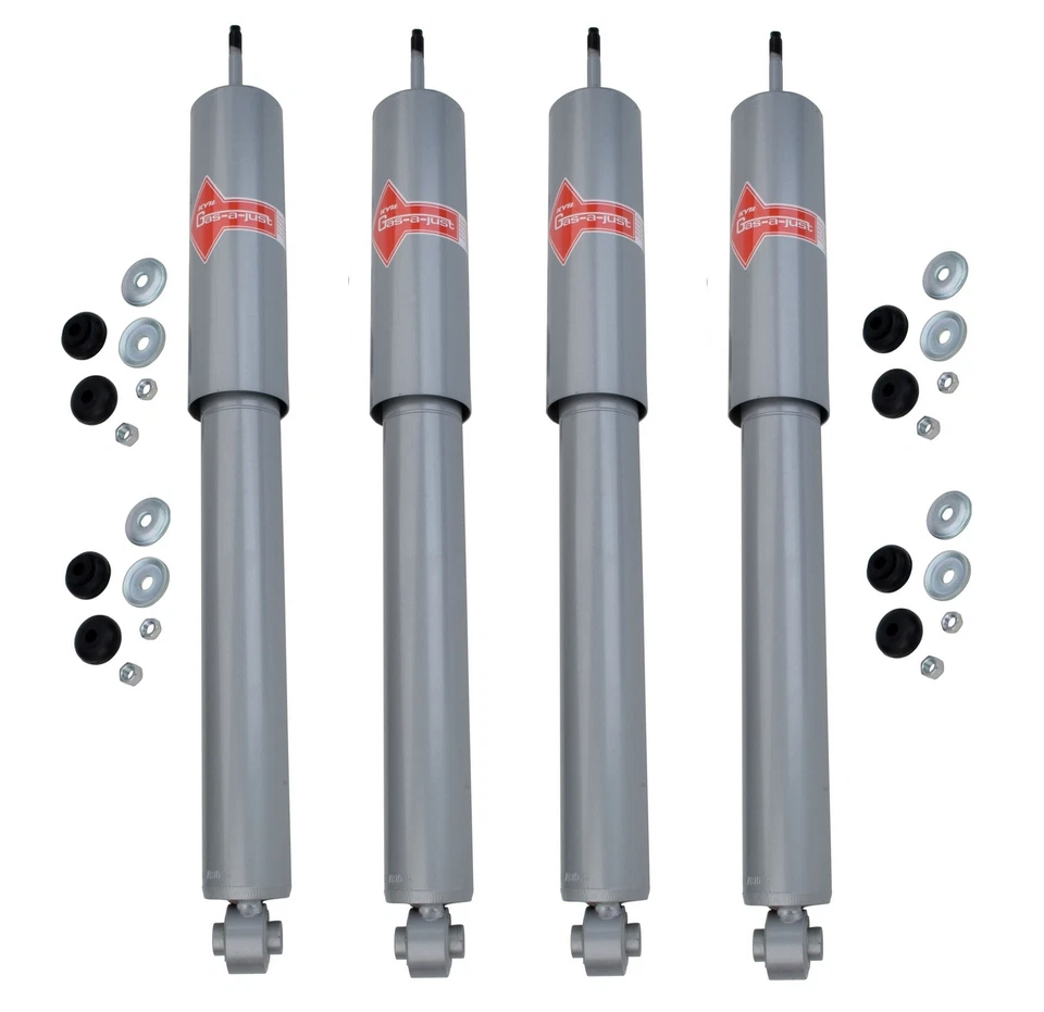 NEW Front and Rear Shock Absorbers Kit KYB Gas-a-just For Ford F-100 F150 RWD - Image 1 of 1