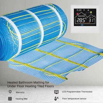 Floor Heating Kits DIY Underfloor Heating all sizes, electric undertile WIFI - image 1 of 4