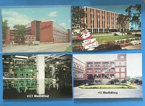 Battle Creek Michigan Kellogg Company Postcard Lot Tony The Tiger - Picture 1 of 2