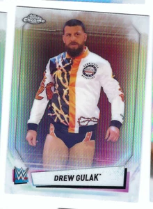 DREW GULAK 2021 WWE TOPPS CHROME REFRACTOR - Picture 1 of 1