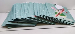 24-Pack Hallmark Holiday Gift Bags Mouse & Candy Cane Party Favor 8"X 4"x 10" - Picture 1 of 7