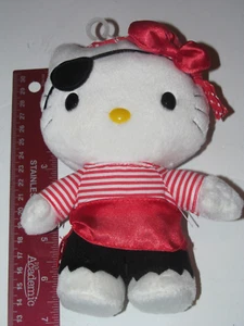 SANRIO HELLO KITTY PIRAT KLEIN PLÜSCH NAKAJIMA 2003 PORZELLAN OHNE ETIKETT - Bild 1 von 5