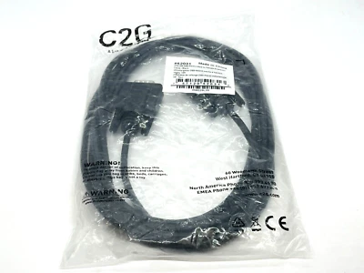 C2G 52031 DB9 RS232 Male to Female Extension Cable 10ft - Image 1 of 4