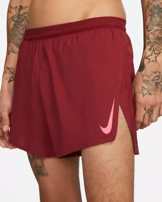 $90 NEW Nike Dri-Fit ADV AeroSwift 4" Running Shorts Red Size XXL CJ7840-677 - Image 1 of 4