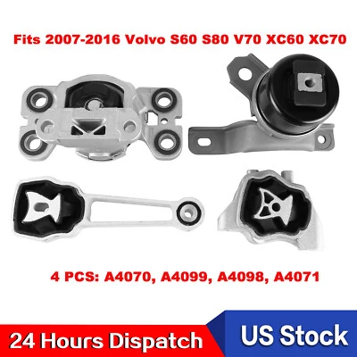 4X Motor Mounts & AUTO Trans. Mount For Land Rover Range Rover Evoque 2012-2016 - Image 1 of 4