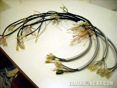 Yamaha DT1 250 1969 1970 Enduro arnés de cable telar de cable nuevo de colección repro OEM Foto 1 de 4