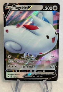 Togekiss V 140/185 - Vivid Voltage - Ultra Rare Holo Pokemon Card Near Mint - Picture 1 of 6