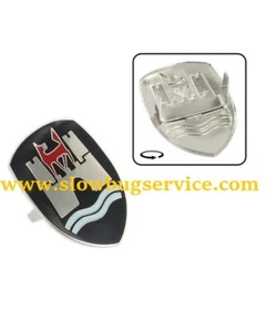 VW MAGGIOLINO BEETLE 59/62 - STEMMA EMBLEM FRONT COFANO ANTERIORE - Imagen 1 de 1