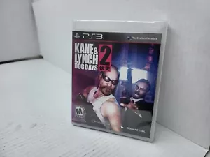 MINT NEW Factory Sealed KANE & LYNCH 2 DOG DAYS game for PlayStation 3 PS3 #49L - Picture 1 of 10