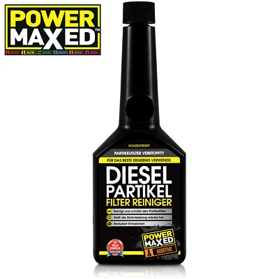 POWER MAXED Diesel Partikelfilter Reiniger PowerMaxed | DPF reinigen ohne Ausbau | 325ml