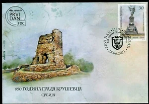 1645 - SERBIA 2021 - 650 Years of the City of Krusevac - FDC - Picture 1 of 2