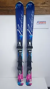 Nordica Little Belle 120 cm Ski + Elan ESP 7.5 Bindings Winter Adventure Winter - Picture 1 of 13