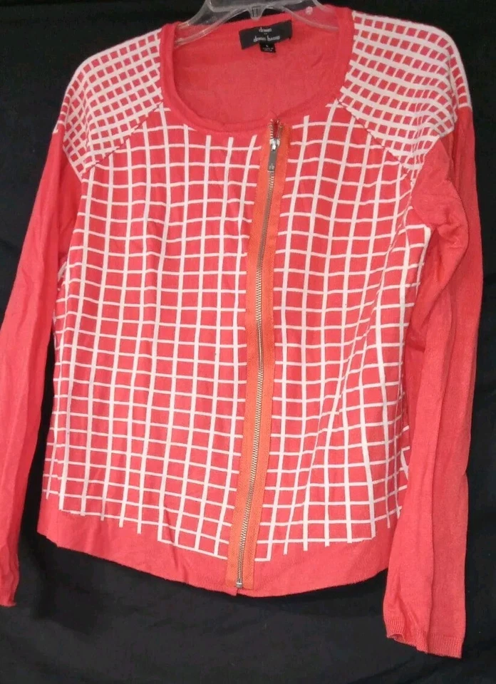 Suéter Dennis By Dennis Basso Naranja Talla L Foto 1 de 4