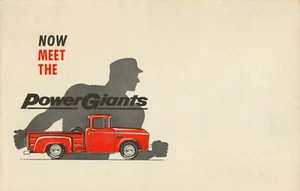 1957 Dodge Power Giants Pickup Panel Tractor COE Delivery Truck Sales Brochure - Picture 1 of 1