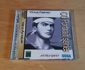 Virtua Fighter CG Portrait Series Vol 3 - Sega Saturn Game *W/ Manual* Japanese