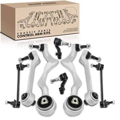 Brazo de control delantero 8 piezas con rótula barra estabilizadora enlace para BMW 128i 135i 323i 325i Foto 1 de 4
