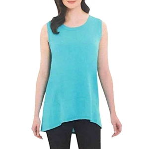 Adrienne Vittadini Women's High Low Tank Top Sleeveless Size M - Picture 1 of 4