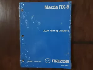 2009 Mazda RX8 Coupe Electrical Wiring Diagrams Manual Sport Grand Touring R3 - Picture 1 of 2