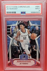 Ja Morant 2019-20 Panini Chronicles Rookies and Stars #681 RC ROOKIE PSA 9 - Picture 1 of 5