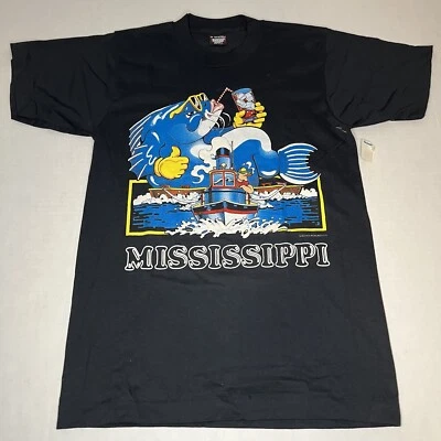 NOS Vintage Walmart Mississippi Shirt Single Stitch  Screen Stars Best - Image 1 of 4