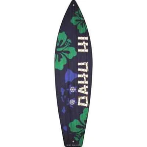 Oahu Hawaii Neuheit 2"x8" Surfbrett Magnet Kühlschrank Kühlschrank Haus Küche - Bild 1 von 1