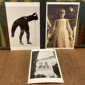 Postkarten Halloween Oddity Schaufensterpuppe Puppen Bild alle aufgewühlt Hammer weg - Bild 1 von 15