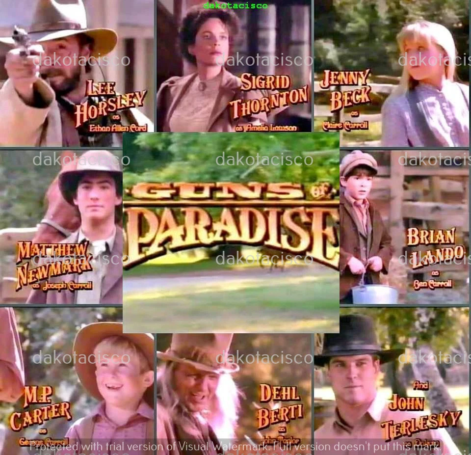 Paradise & Guns of Paradise 1980s Western TV Series Complete Season 2  &  3 - Image 1 of 1