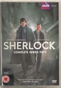 Sherlock: Complete Series 2 (DVD) Benedict Cumberbatch New Sealed - Picture 1 of 2