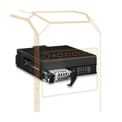 ICY DOCK 2 Bay U.2/U.3 NVMe SSD PCIe 4.0 Enclosure for 5.25” Bay | ToughAr - Image 1 of 4