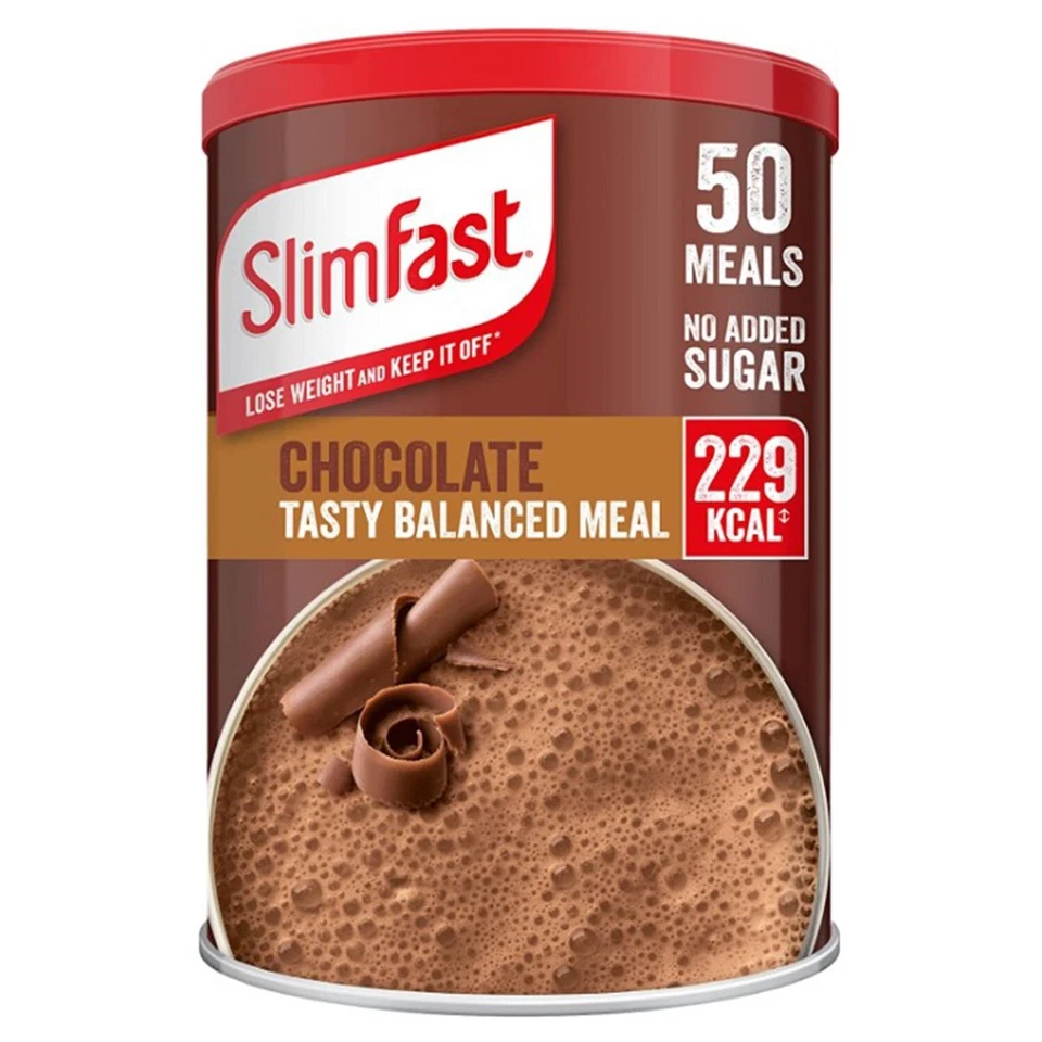 Slimfast Powder Chocolate 1.825Kg Weight Loss Diet Meal Replacement - Image 1 of 1