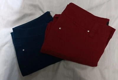 WOW!!Ana A New Approach~Womens Pants Chino Crop Pants!! Lot Of 2~ Size 12P - Image 1 of 4