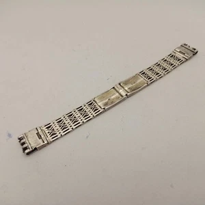 Art Deco Watch Bracelet Silver 875 Mark - "ЛЮ6" USSR 30.56 Gr. RARE Vintage - Picture 1 of 7