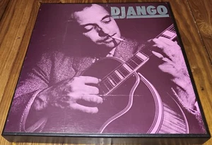 Django Reinhardt 8x LP Box Set Compilation Django Affinity BOX 107 UK Gypsy Jazz - Picture 1 of 23