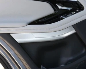 Silver ABS Inner Door Panel Cover Trim Fit For Land Rover Range Rover Evoque2020 - Bild 1 von 7