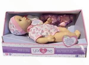 Toys R Us you & me mummy change my nappy crying doll 16" w drinking sound NEW  - Picture 1 of 3