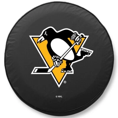 Pittsburgh Tire Cover w/ Penguins Logo - Image 1 of 3