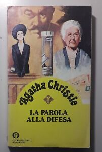 AGATHA CHRISTIE- "LA PAROLA ALLA DIFESA" N.OG28  - Oscar Gialli Mondadori