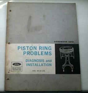 Manual de diagnóstico e instalación de problemas de anillo de pistón Ford 6010 vol.69 S3 L2A - Imagen 1 de 4