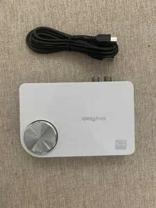 Creative Sound Blaster X-Fi Surround 5.1 USB Sound Card White SB0910 - Picture 1 of 3