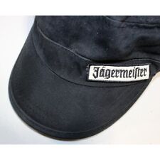 Jagermeister Liquor Booze Black Adjustable Cotton Cap Hat Cadet Military