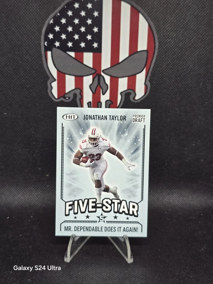 2020 Sage Hit - Five-Star Jonathan Taylor #41 (RC) Mr. Dependable Does It Again - Image 1 of 2