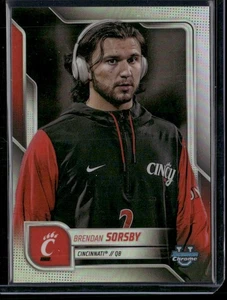 2025 Bowman U Chrome Brendan Sorsby SP-20 Chrome Prospect Image Variation - Bild 1 von 2