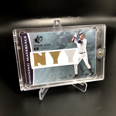 2008 SPx Winning Materials Derek Jeter /99 #WM-DJ NYY Patch GAME USED RELICS - Image 1 of 3