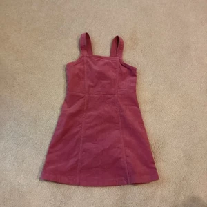 CREWCUTS 7 CORD JUMPER, DUSTY ROSE PINK, STRAPS, BACK ZIP, COMFY CASUAL DRESS - Picture 1 of 4