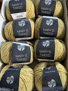 LanaGrossa Mary’s Tweed,Alpaka/SW/PA/Seide,Fb.08, ca.135m/50g, 400g Garnpaket - Bild 1 von 5
