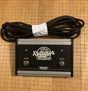 Mesa Single Rectifier Solo Head Footswitch FS 5 Pin DIN Solo 50 II Boogie - Picture 1 of 3